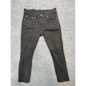 Levis 511 Jeans Men's 33 x 32 Black Slim Straight (31x29)